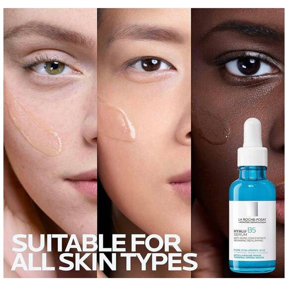 BUNDLE: LOT OF 3 La Roche-Posay Hyalu B5 Pure Hyaluronic Acid Serum NEW - Picture 5 of 11